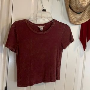 forever 21 distressed tee